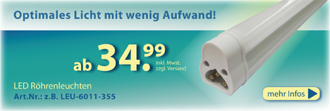 Bioledex LED Röhrenleuchten