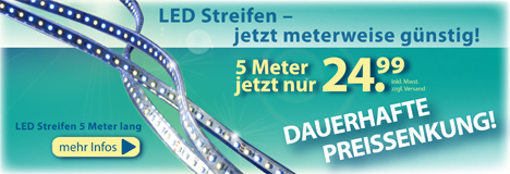 LED SMD Flex Streifen - Preissenkung! LED SMD Flex Streifen - Preissenkung!