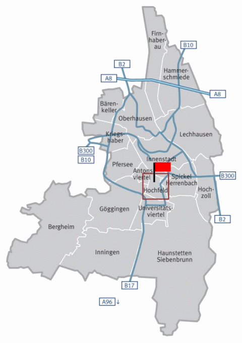 Wegbeschreibung Augsburg Wegbeschreibung Augsburg