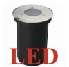 LED Bodeneinbaustrahler für schöne Terrasse Pflanzen Möbel