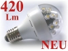 LED Birne Glühbirne E27 Sockel 230V Spannung 420 Lumen