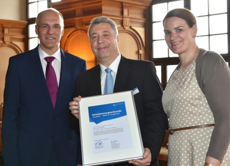 Die DEL-KO GmbH erhält die „Qualität – Made in Augsburg“ Auszeichnung der Stadt Augsburg